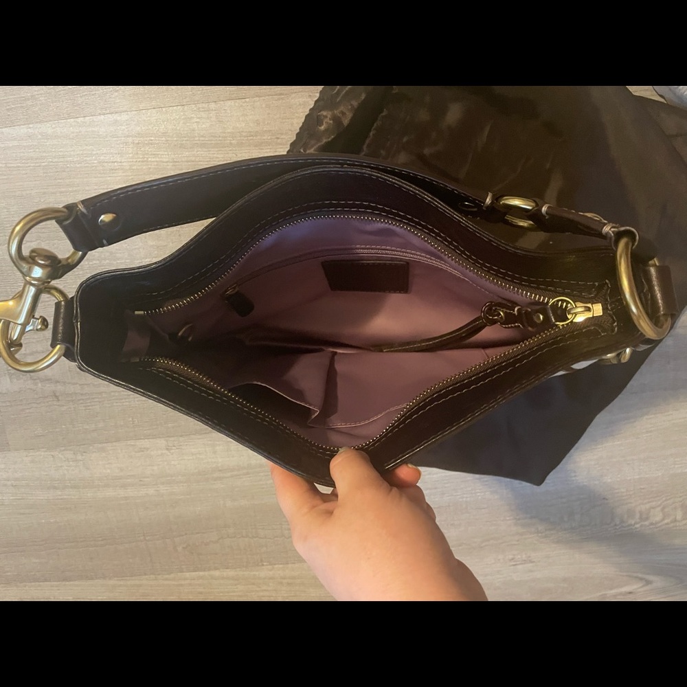 Classic Coach Zoe Signature shoulder bag No. F0894-12657 - Picture 3 of 5